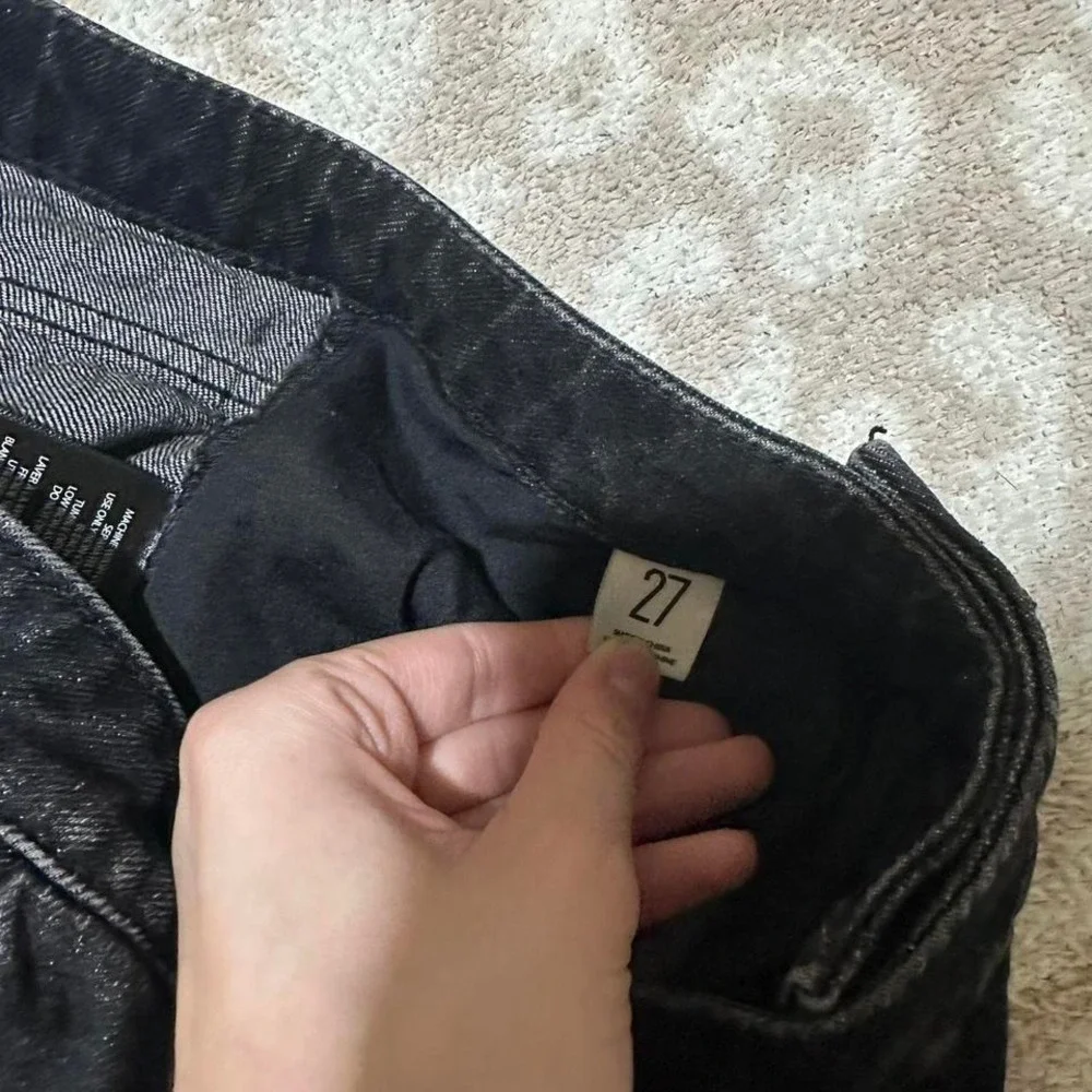 BDG black denim skort – size 27 - Picture 3 of 4